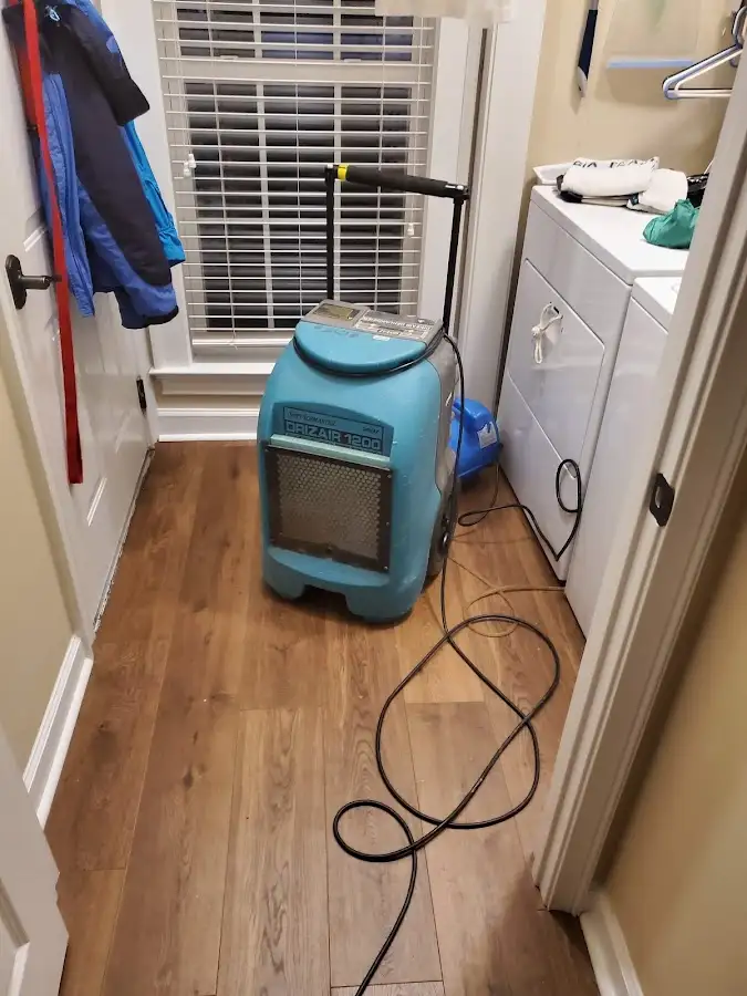 Commercial dehumidifier deployed for Crawl Space Restoration in Carson