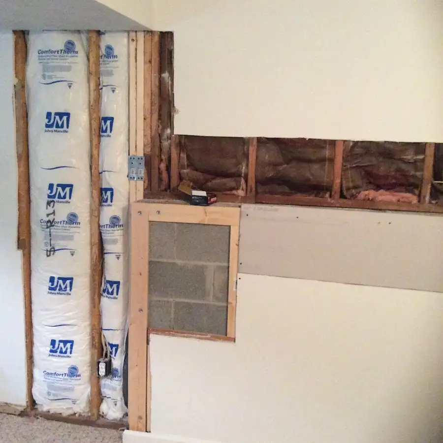 Wall insulation replacement during Odor Removal & Deodorization in Carson